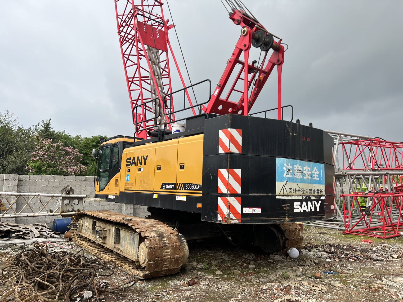 三一2019年SCC600A-1履带吊