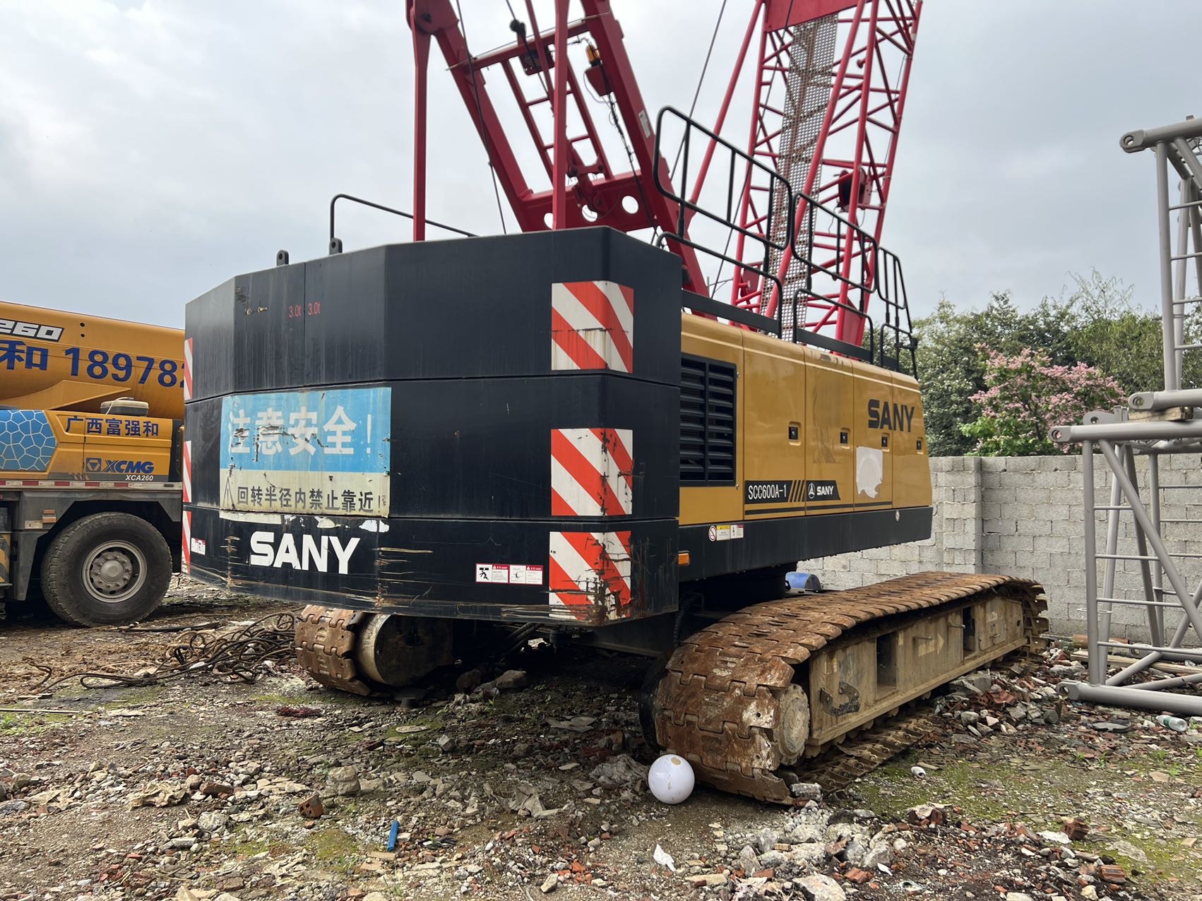 三一2019年SCC600A-1履带吊