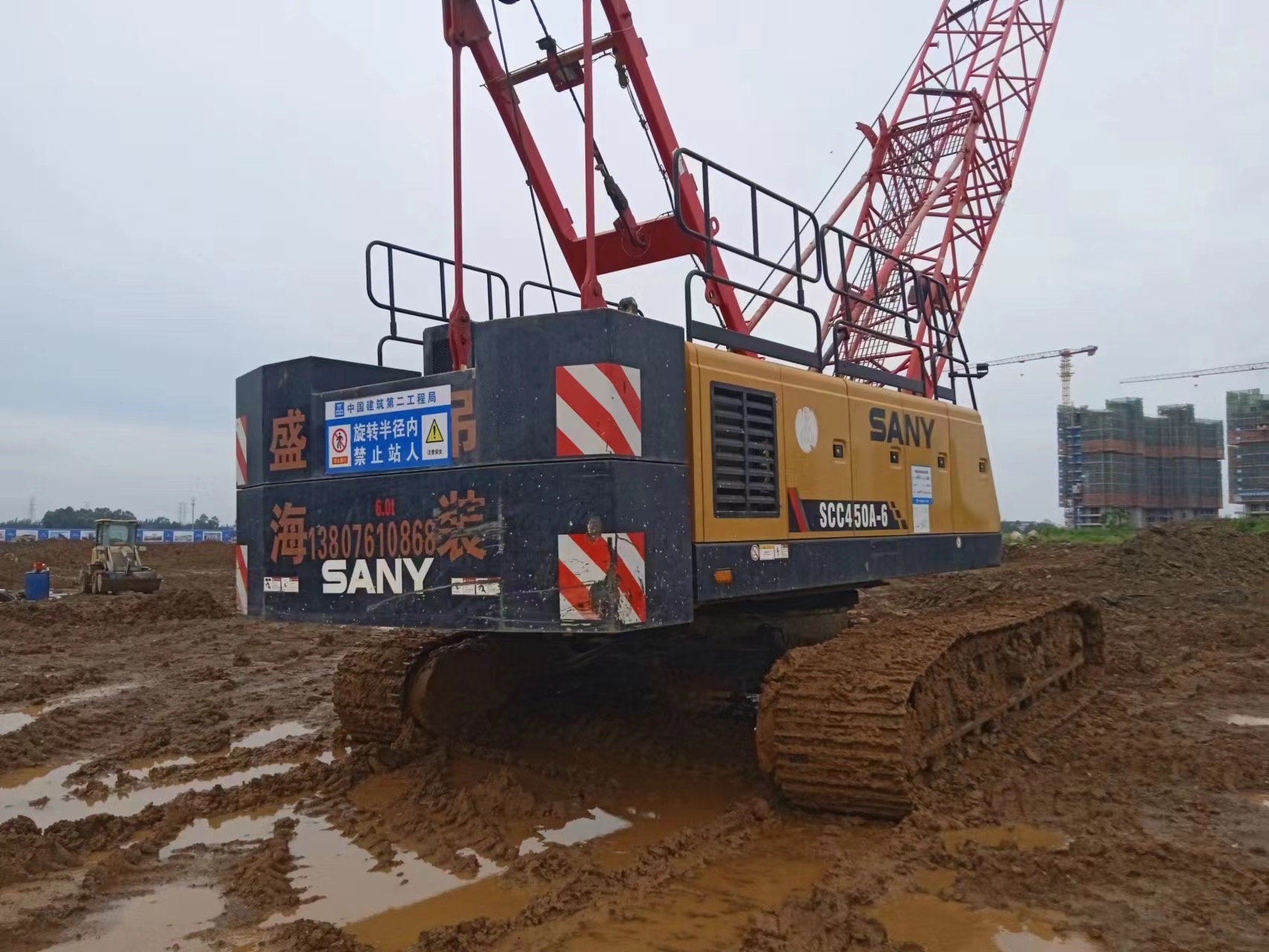 三一2020年SCC450A-6履带吊