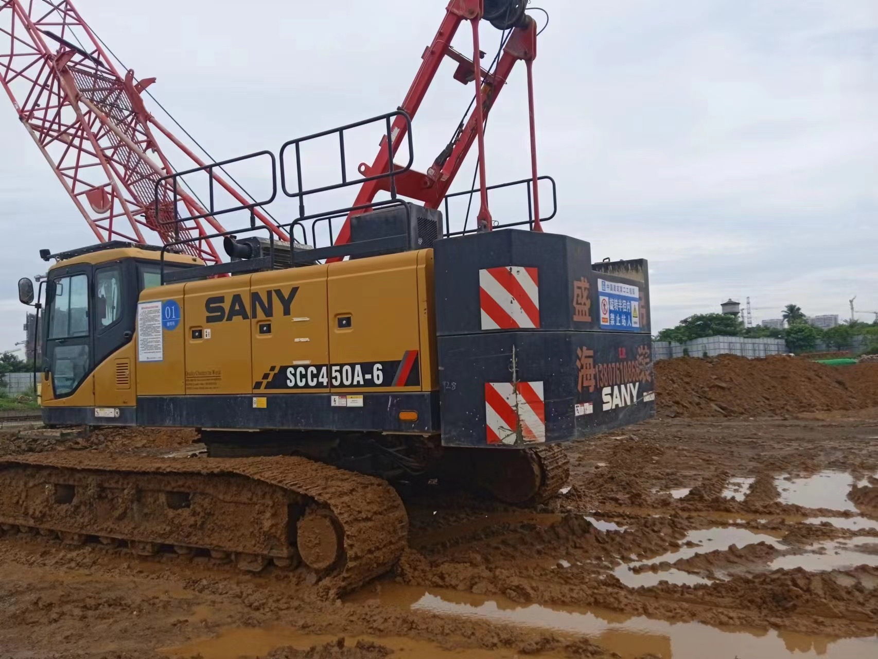 三一2020年SCC450A-6履带吊