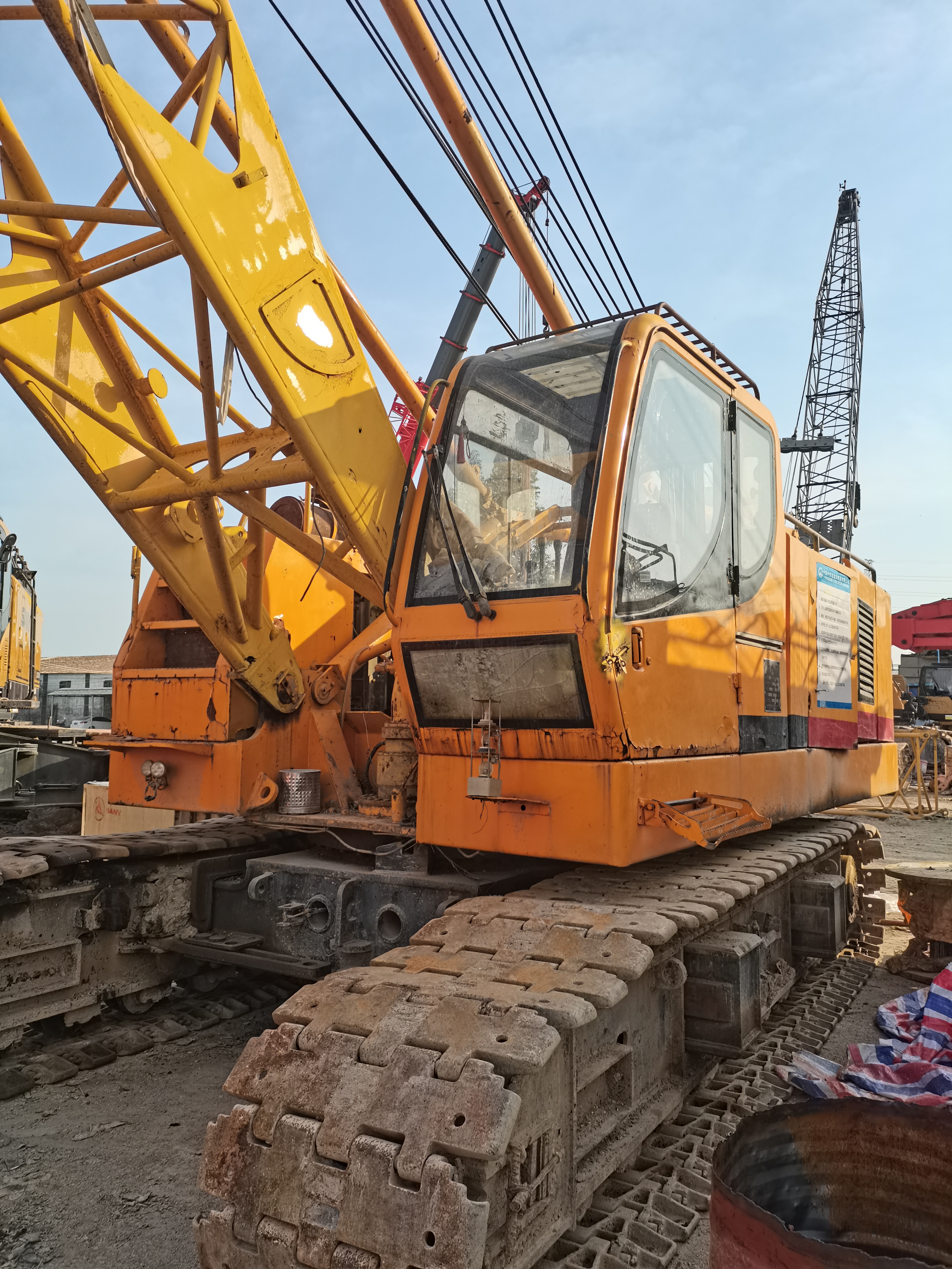 徐工2013年QUY55履带吊